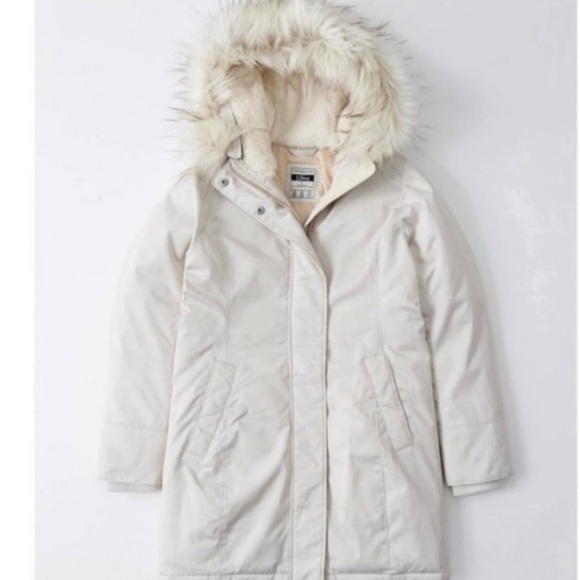 Women's Cream Hooded Jacket - Picture 1 of 2